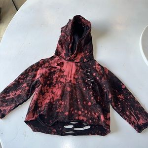 Boys custom tie dye hoodie